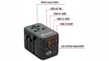 Verbatim Gan Iii Universal Travel Adapter Uta-06 Pd100w Qc 4+
