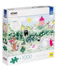 Moomin Jigsaw Puzzle 1000 Pieces Flower Garden (40855696)