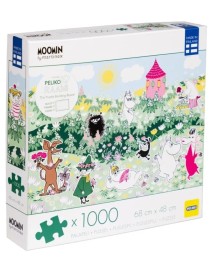Moomin Jigsaw Puzzle 1000 Pieces Flower Garden (40855696) 