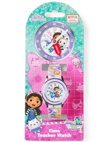 Accutime Watch Time Teacher Gabby's Dollhouse (910349) 