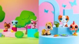Figurina Joc Littlest Pet Shop Pet Trio In Tube S3 Random (646)