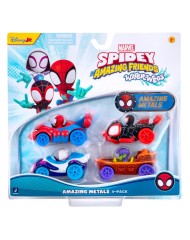 Spidey Amazing Metals Car 4 Pack (snf0378)