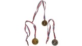 Pocket Money Medals 3 Pack Gold Silver Bronze