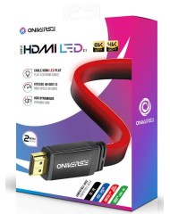 Oniverse Hdmi Led Cable 8k Red