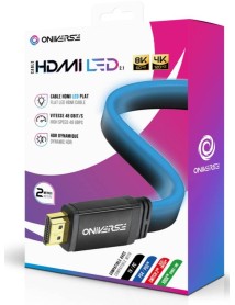 Oniverse Hdmi Led Cable 8k Blue 
