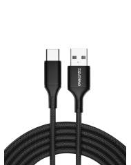 Oniverse Usb-a To Usb-c Charge Cable 3 M Black