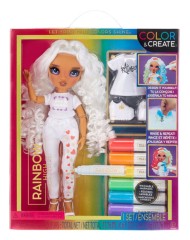 Rainbow High Color & Create Fashion Doll Purple Eyes (594147)