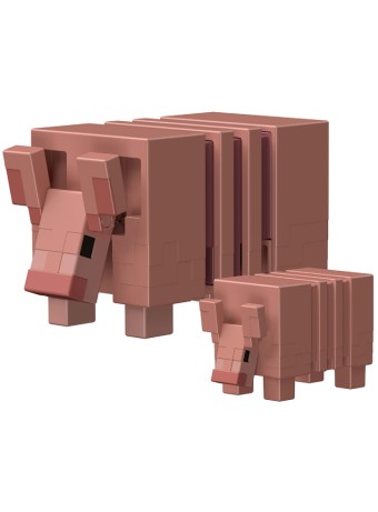 Figurina Joc Minecraft Armadillo And Baby Armadillo