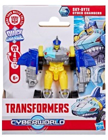 Transformers Evergreen Cyberworld Cyber Changers Skybyte (g1050) 
