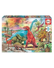 Educa 100 Pcs Dinosaurs (80-13179)