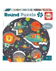 Educa 28 Pcs Round Puzzle The Space (80-18908)