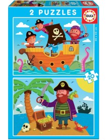 Educa 2x20 Pcs Pirates (80-17149) 
