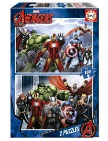 Educa Avengers 2x100 Pcs (80-15771) 