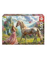 Educa Unicorns And Butterflies 500 Pcs (80-20243)