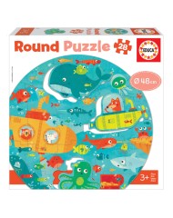 Educa Round Puzzle Under The Sea (80-18907)