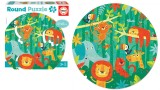 Educa Round Puzzle The Jungle (80-18906)