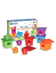 Learning Resources Peek-a-bird Learning Buddies (lsp6812-sca) 