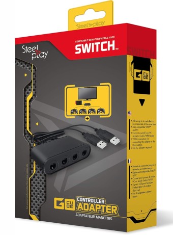Steelplay Gamecube(r) Controllers Adapter pentru NSW