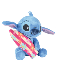 Disney Stitch With Surfboard 25cm