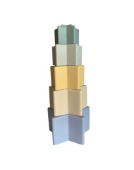 Magni Silicone Stacking Tower With Star Shaped Boxes (5559)