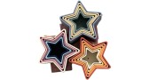 Magni Silicone Stacking Tower W. Star Shaped Boxes (5548)