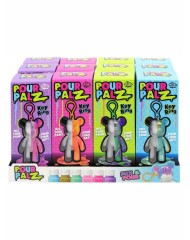 Pour Palz Diy Paint Bear Keyring Random (33130154)