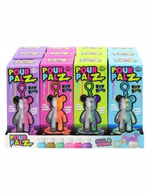 Pour Palz Diy Paint Bear Keyring Random (33130154) 