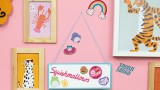 Squishmallows Room Sign With Wall Decals
