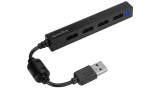 Speedlink Snappy Slim 4-port Usb Hub pentru PC