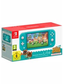 Console Switch Lite Animal Crossing Bundle Turquoise 