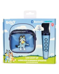 Otl Bluey Popsing Led Light-up Wireless Karaoke Speaker & Microphone