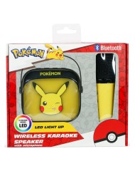 Tl Pikachu Popsing Led Light Up Wireless Karaoke Speaker With Microphone Pokemon