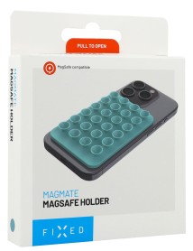 Fixed Magmate Magsafe Holder With Suction Cups Turquoise 