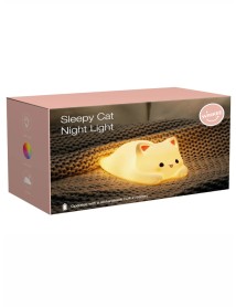 Sleepy Cat Night Light Compact 