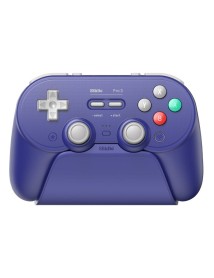 8bitdo Pro 3 Bluetooth Gamepad Purple - Pc 