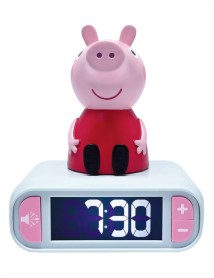 Lexibook Peppa Pig Nighlight Alarm Clock With Sounds (rl800pp) 