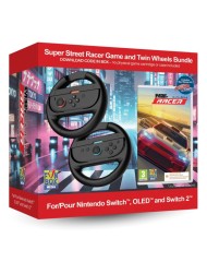 Super Street Racer Game With Twin Racing Wheels Bundle