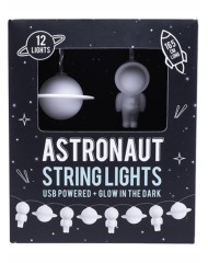 Astronaut String Lights Glow In The Dark