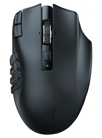 Razer Naga V2 Hyperspeed Wireless Mmo Gaming Mouse Black pentru PC
