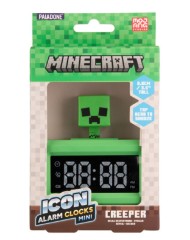 Minecraft Creeper Icon Alarm Clock Mini