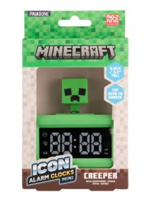 Minecraft Creeper Icon Alarm Clock Mini 