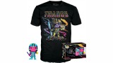 Figurina Joc Funko Pop Boxed Tee Marvel Thanos M Blacklight (63601)