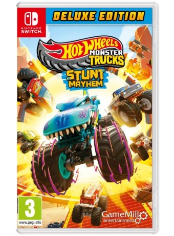 Joc Hot Wheels Monster Trucks Stunt Mayhem Deluxe Edition pentru NSW