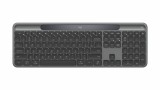 Logitech Signature Slim Solar K980 Keyboard Graphite Nordic pentru PC