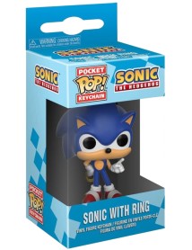 Funko Pocket Pop! Keychain Sonic The Hedgehog Sonic With Ring 