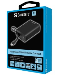 Sandberg Powerbank 20000 Pd20w Connect