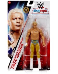Mattel Wwe Main Event Series The American Nightmare Cody Rhodes 15cm (jgd46)