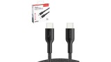 Belkin Gaming Usb-c To Usb-c Braided Pcr Cable 60w 2m pentru NSW2