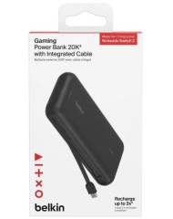 Belkin Gaming 20k 30w Pd Power Bank With Integr...