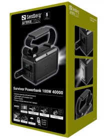 Sandberg Survivor Powerbank 100w 40000 Mah 